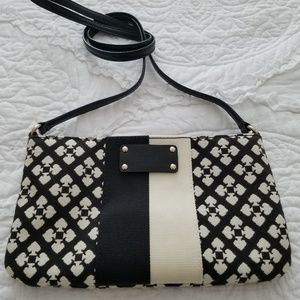 Kate Spade Black & White Crossbody
